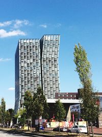 Modern buildings against sky