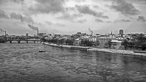 River with buildings in background