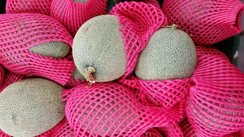 Full frame shot of melons