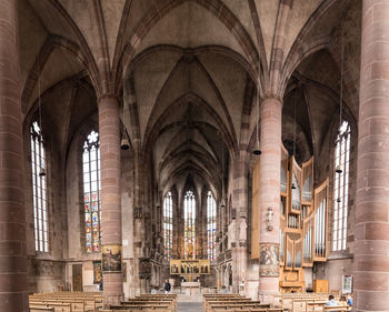 Interior of historic church