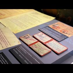 High angle view of open book on table