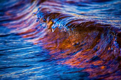 Close-up of wave in sea