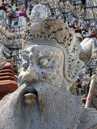 Close-up of statue