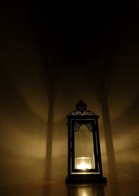 Illuminated lamp