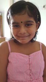 Portrait of a smiling girl