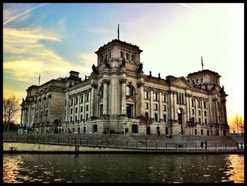 City at waterfront