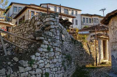 View of old building