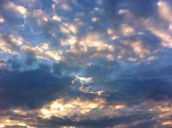 Scenic view of dramatic sky