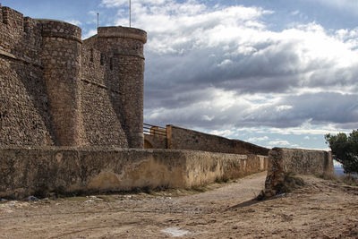 Old castle against sky