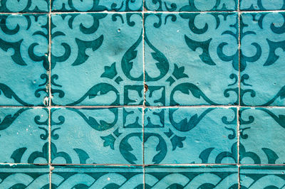 Full frame shot of patterned wall