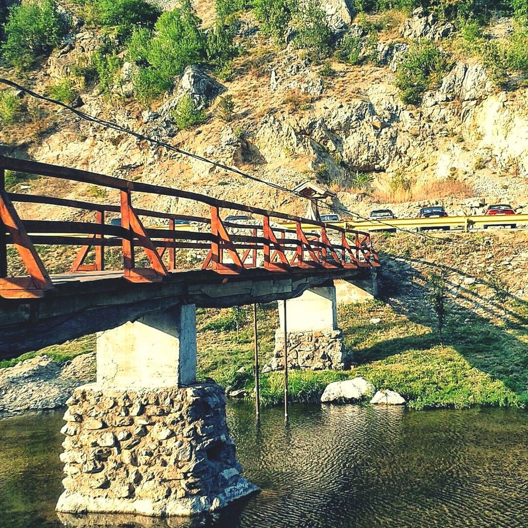 bridge - man made structure, tree, nature, day, outdoors, growth, plant, no people, tranquility, canal, beauty in nature, green color