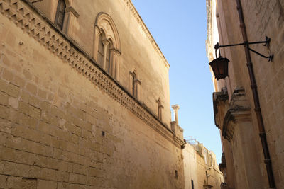 Low angle view of building against sky