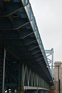 Low angle view of bridge