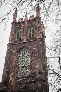 Low angle view of building against sky