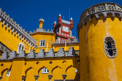 Sintra portugal may 2018 the pena palace located at the municipality of sintra