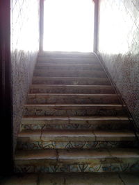 Low angle view of staircase