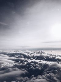 Scenic view of cloudscape against sky