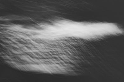 Defocused image of water against sky