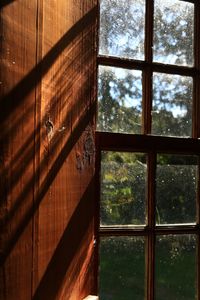 Close-up of window