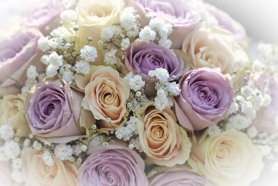 Close-up of rose bouquet