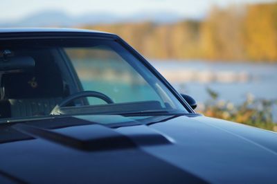 Close-up of car