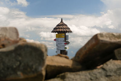 Babia gora diablak 1725 m above sea level, the highest peak of beskid zywiecki.