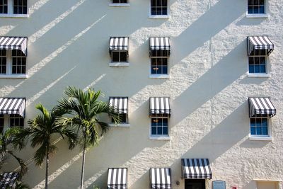 Full frame shot of apartment building