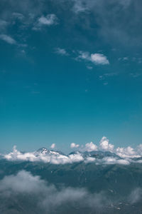 Low angle view of clouds in sky