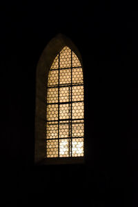 Arch window in temple