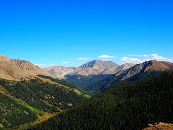 Scenic view of mountains