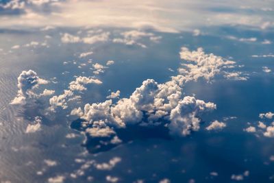 Full frame shot of clouds in sky