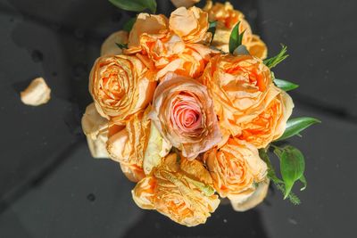 Close-up of rose bouquet