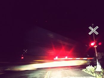 Road at night
