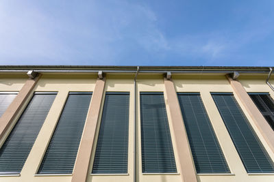 Low angle view of building against sky