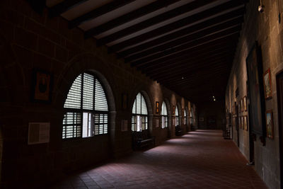 Corridor of building