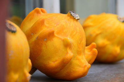 Close-up of pumpkin