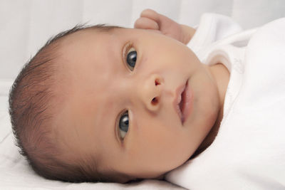 Close-up of a baby