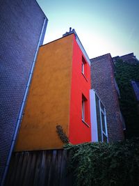 Low angle view of building against sky