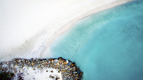 Scenic view of sea shore