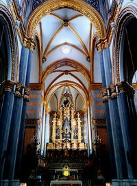 Interior of cathedral