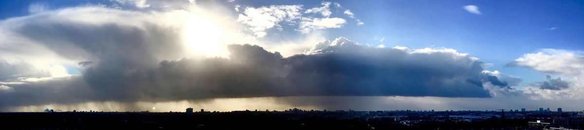 Scenic view of cloudy sky