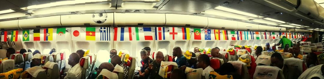 large group of objects