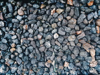 Full frame shot of stones