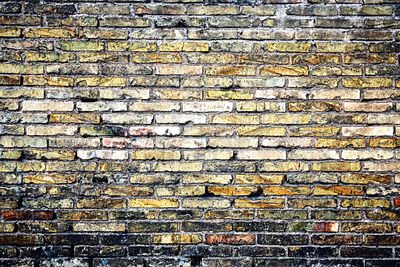 Full frame shot of brick wall