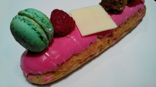 Close-up of dessert