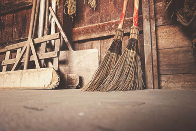 View of wooden floor