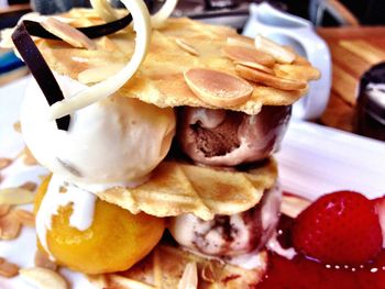 Close-up of food
