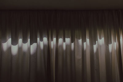 Close-up of curtain