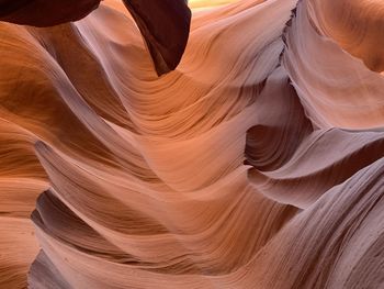 Rock formations at canyon