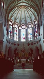 Interior of cathedral